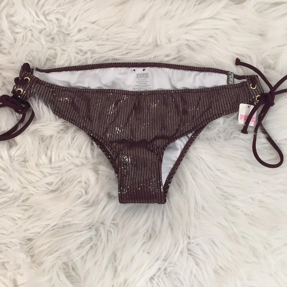 Victoria’s Secret Pink Swim Bottom Mini Cheekster - Picture 3 of 9